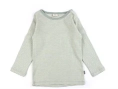Mads Nørgaard jadeite/seedpearl mini stribet t-shirt Tobinino